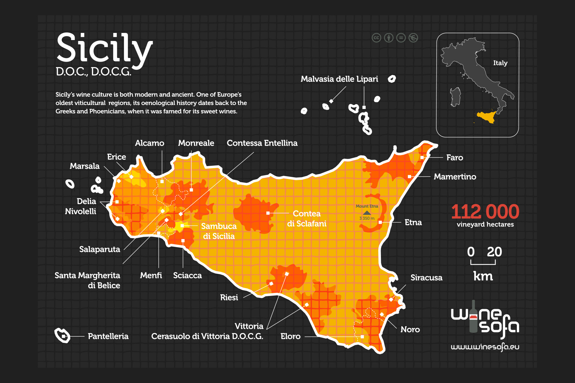 Sicily Wine Region Map Cellartours - vrogue.co